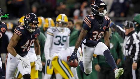 Die Bears drehten die Partie gegen Green Bay