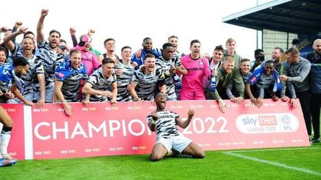 Den Forrest Green Rovers reichte der Punkt gegen Mansfield Town zur Meisterschaft der League Two