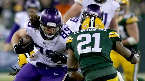 Die Green Bay Packers sahen gegen die Minnesota Vikings kein Land
