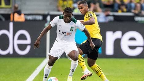 Der BVB lief Gladbach zumeist hinterher