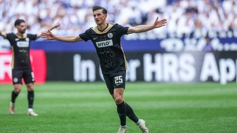 Lukas Petkov traf zum 1:0 für die SVE