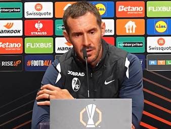 Freiburg-Trainer Julian Schuster und Philipp Lienhart äußern sich über Ex-Bundesliga-Stürmer Sébastien Haller und seine Entwicklung seit seinem Wechsel zu Europa-League-Gegner Utrecht. 