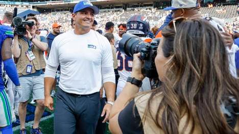 Seattle Seahawks Headcoach Mike Macdonald 