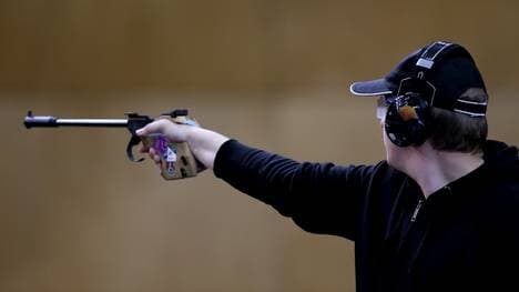 German Christian Reitz competes in the m