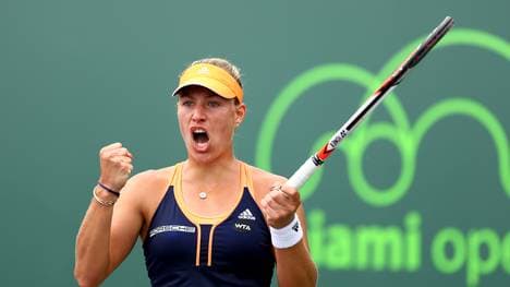 Mit dem Sieg beim Turnier in Charleston beendet Angelique Kerber auch einen Finalfluch