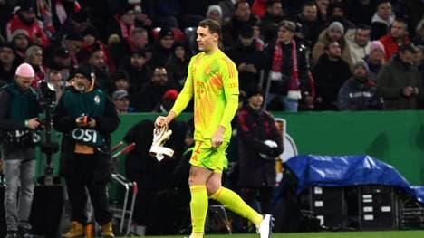 Manuel Neuer kassierte im Pokal die Rote Karte