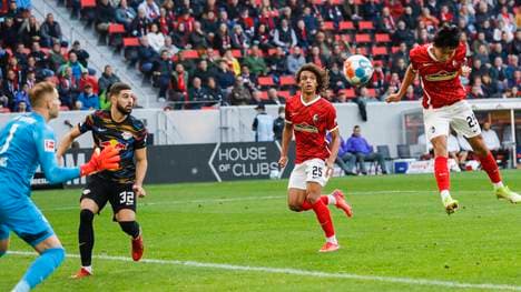 Der SC Freiburg und RB Leipzig trennen sich mit einem Remis