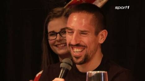 Franck Ribery beim Fanklubtreffen in Feldkirchen
