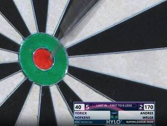 Im Duell mit Yorick Hofkens muss sich Andree Welge zwar geschlagen geben. Trotzdem sorgte der Routinier für eines der Highlights in der Super League.