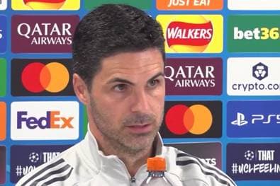 Arteta vor CL-Showdown: "Ich habe große Träume"