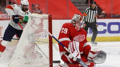 Thomas Greiss überzeugte bei den Detroit Red Wings mit 36 Paraden