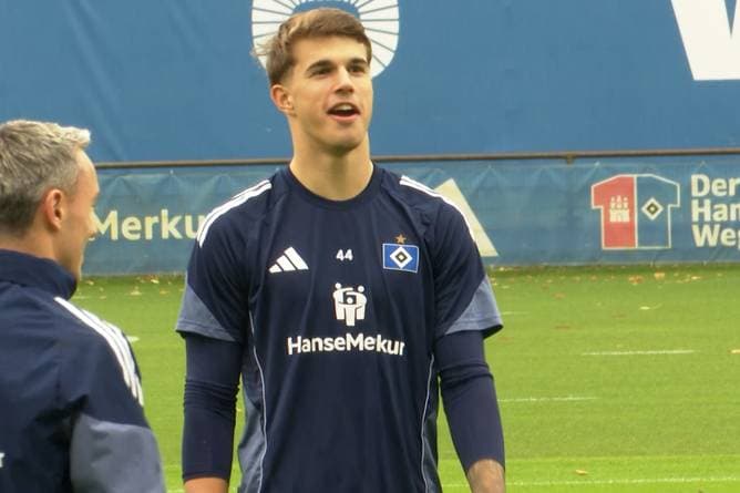 Während Gelb-Sperre: "Sonderurlaub" für HSV-Juwel