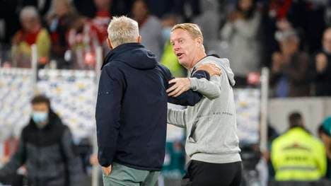 Timo Schultz (r.) will beim Effzeh bleiben