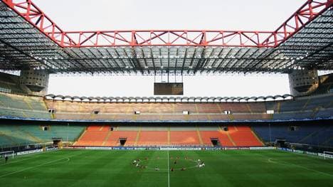 Das Guiseppe-Meazza-Stadion in Mailand steht zum Verkauf