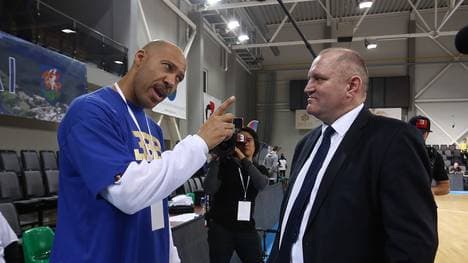 LaVar Ball und Virginijus Seskus