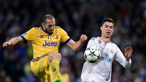 In der nächsten Saison zusammen für Juventus? Giorgio Chiellini und Cristiano Ronaldo
