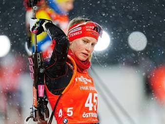 Deutsche Biathletin überrascht
