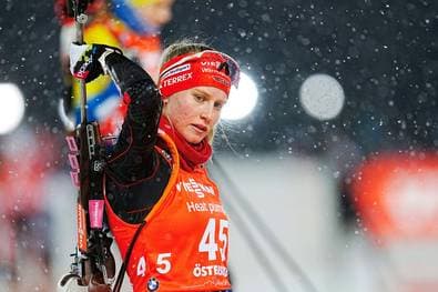 Deutsche Biathletin überrascht