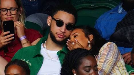Ben Simmons mit Freundin Maya Jama in Wimbledon