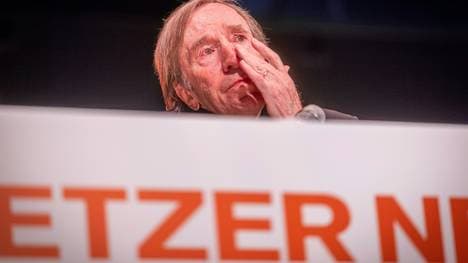 Günter Netzer war zu Tränen gerührt