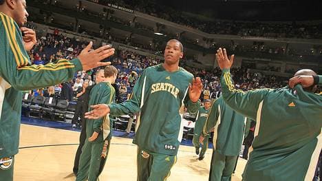 Kevin Durant begann seine Karriere in Seattle