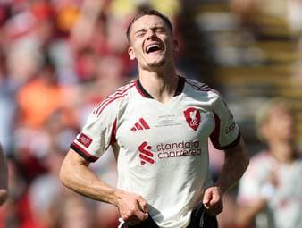 Florian Wirtz hat seinen ersten Titel mit dem FC Liverpool verpasst. Der deutsche Nationalspieler musste sich im FA Community Shield dem Crystal Palace von Oliver Glasner geschlagen geben. 