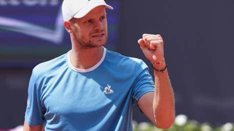 Im Viertelfinale: Yannick Hanfmann