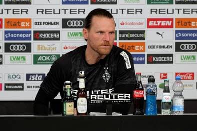 So reagierte Gladbachs Trainer auf den Kane-Ausfall