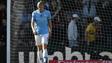 Erling Haaland verletzte sich im FA Cup