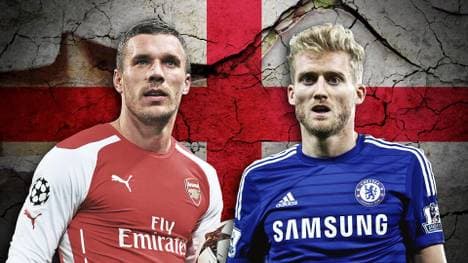 Das Kapitel England ist für Lukas Podolski und Andre Schürrle vorerst beendet