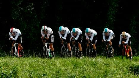 Das Team Sky war im Kampf gegen die Uhr nicht zu schlagen