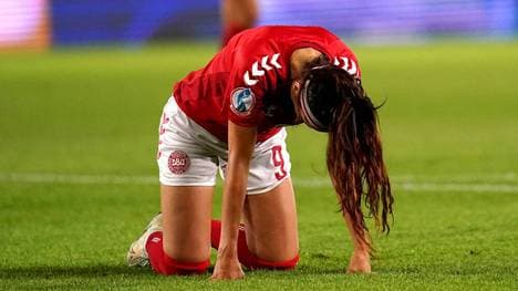 Nadia Nadim erfuhr im WM-Studio vom Tod ihrer Mutter