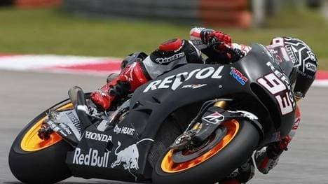 Marc Marquez lobt die Frontpartie der neuen Honda RC213V