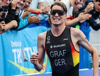 Triathlon-WM: Graf Dritter in Hamburg