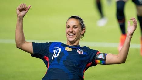 Carli Lloyd wird ihre Karriere im Herbst beenden