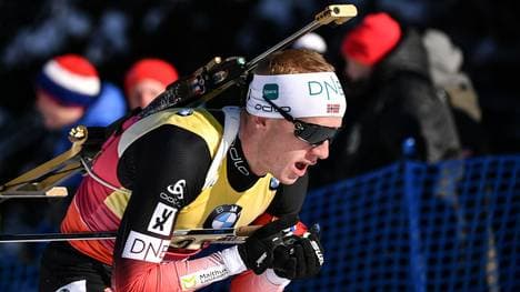 BIATHLON-WC-MEN-SPRINT: Johannes Thingnes Bö 