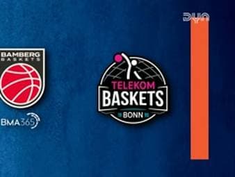 Spiel Highlights zu BMA365 Bamberg Baskets - Telekom Baskets Bonn