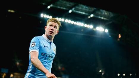 Kevin De Bruyne spielt seit 2015 für Manchester City in der Premier League