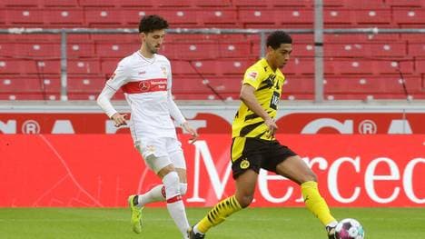 Jude Bellingham (r.) traf zum 1:1