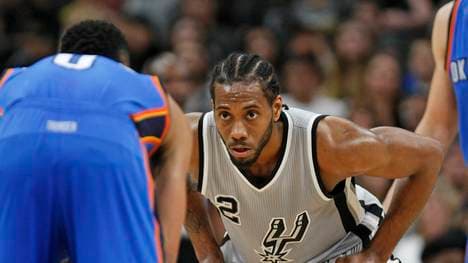Kawhi Leonard wurde zum Defensivspieler des Jahres gewählt