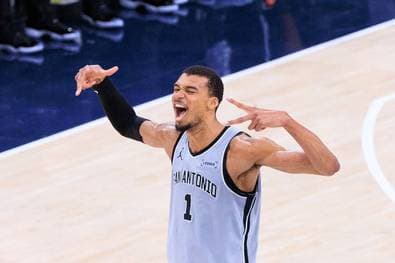 Wembanyama-Show mit historischer Note