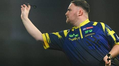 Luke Littler im Alexandra Palace