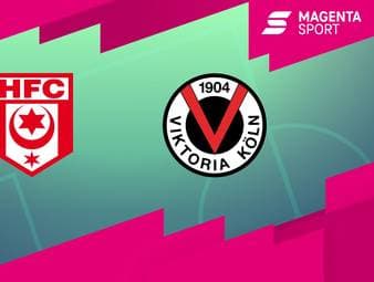 Hallescher FC - FC Viktoria Köln: Tore und Highlights | 3. Liga