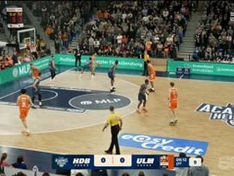 Spiel Highlights zu MLP Academics Heidelberg - ratiopharm ulm