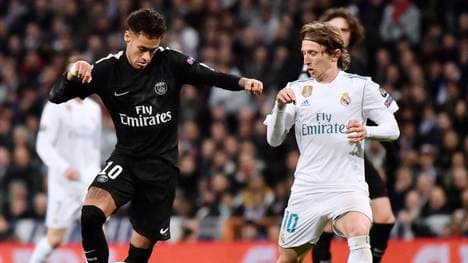 Der Weg von Neymar (l.) wird vorerst nicht zu Real Madrid führen