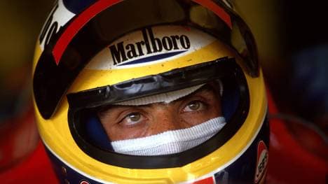 Michele Alboreto fuhr in der Formel 1 unter anderem für Ferrari