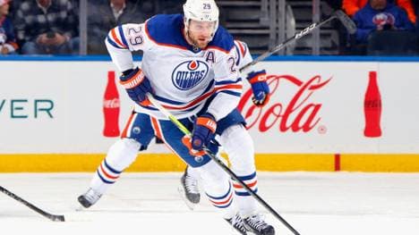 Leon Draisaitl gelangen gegen Dallas zwei Assists