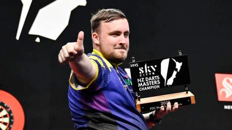 Luke Littler ist auch mit dabei in Leicester