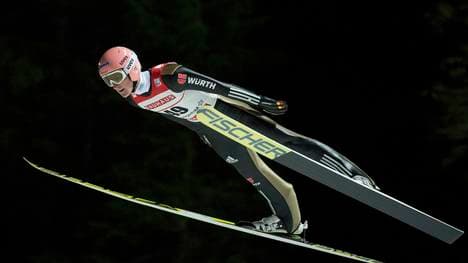 Severin Freund lag nach dem ersten Durchgang noch auf Platz drei