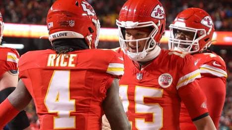 Patrick Mahomes von den Kansas City Chiefs reagiert auf den Eklat von Mitspieler Rashee Rice